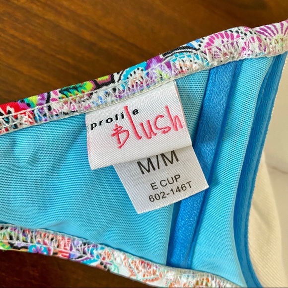 Boho Bikini with Hot Pink Bottoms - Picture 4 of 8